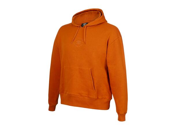 UMBRO RLXD Hoodie Roströd XL Sweatshirt med luva 