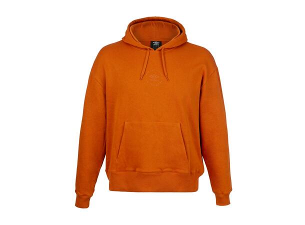 UMBRO RLXD Hoodie Roströd XS Sweatshirt med luva 