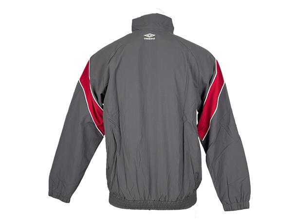 UMBRO Relaxed Track Jacket Mörkgrå XS Retrojacka i nylon 