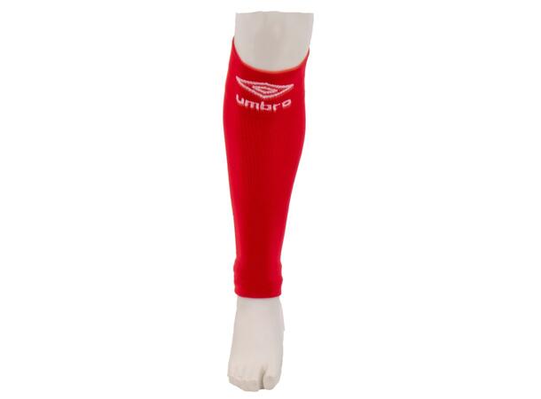 UMBRO UX Elite No Foot Röd/Vit SR Fotbollsstrumpor utan fot 