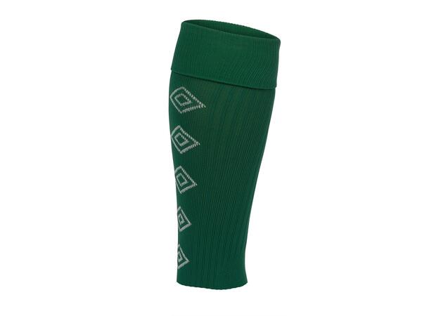 UMBRO UX Footless Grön/Vit S Fotbollstrumpa utan fot 