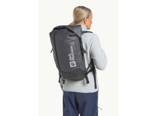 JW All-In Pack 30 Mörkgrå Jack Wolfskin hiking ryggsäck 
