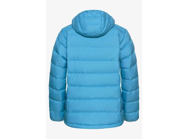 JW Ather Down Hoody W Ljusblå M Jack Wolfskin dunjacka dam 