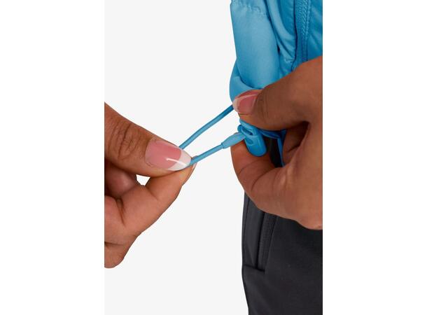 JW Ather Down Hoody W Ljusblå M Jack Wolfskin dunjacka dam 