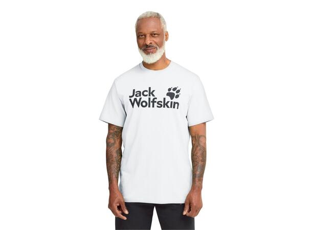 JW Brand Tee M Vit S Jack Wolfskin t-shirt herr 