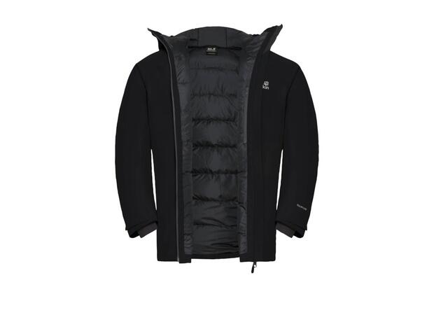 JW Icecape 2L Down Ins Jkt Svart M Jack Wolfskin dunjacka herr 