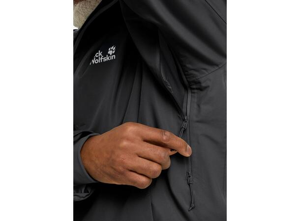 JW Icecape 2L Down Ins Jkt Svart M Jack Wolfskin dunjacka herr 