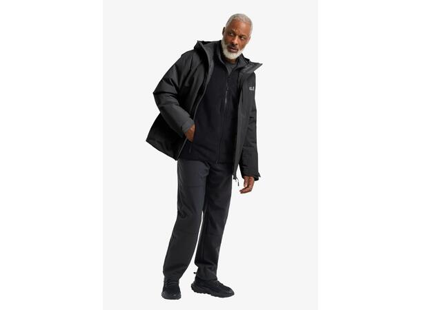 JW Icecape 2L Down Ins Jkt Svart M Jack Wolfskin dunjacka herr 