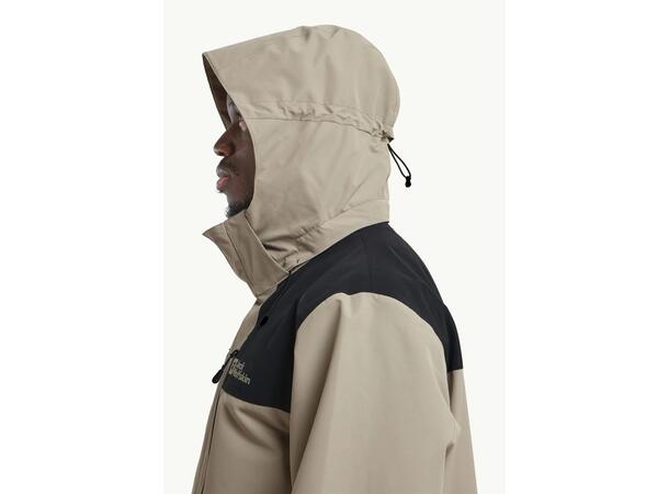 JW Jasper 2L Jkt M Beige M Jack Wolfskin regnjacka herr 