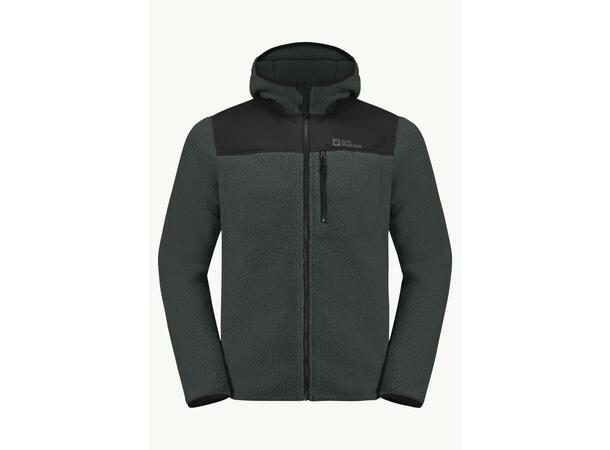 JW Kammweg Pile FZ M Grön M Jack Wolfskin fleecejacka herr 