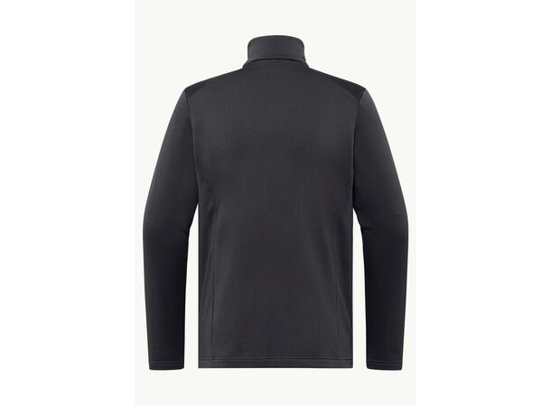JW Kolbenberg FZ M Mörkgrå M Jack Wolfskin fleecejacka herr 
