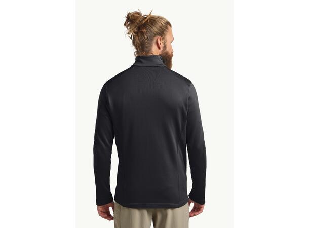 JW Kolbenberg FZ M Mörkgrå M Jack Wolfskin fleecejacka herr 