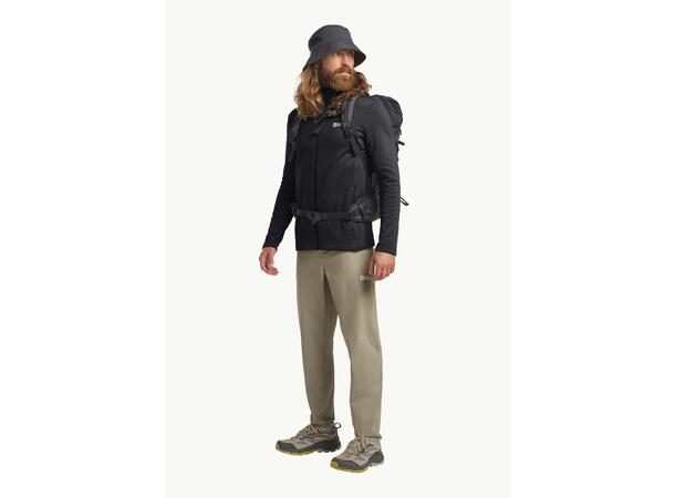 JW Kolbenberg FZ M Mörkgrå M Jack Wolfskin fleecejacka herr 