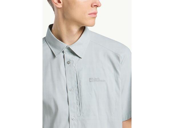 JW Norbo S/S Shirt M Grå M Jack Wolfskin skjorta herr 