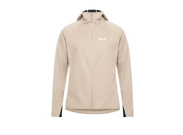 JW Skyvail Jkt W Beige M Jack Wolfskin softshelljacka dam 