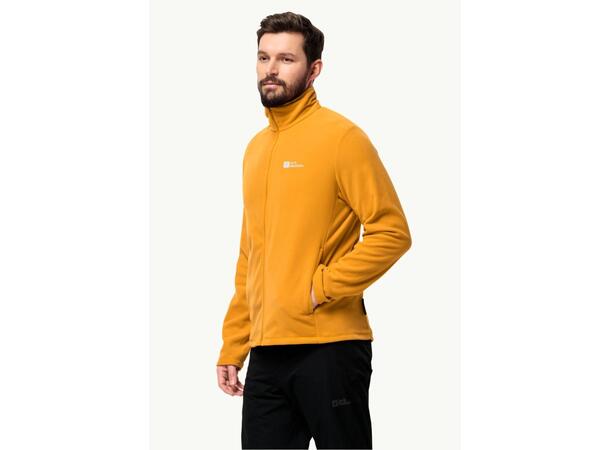 JW Taunus FZ M Orange XXL Jack Wolfskin fleecejacka herr 