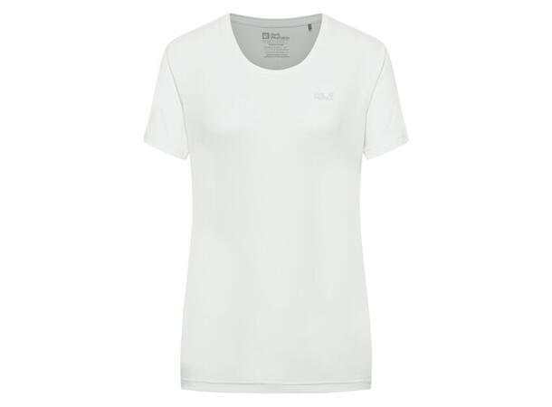 JW Tech T W Vit M Jack Wolfskin T-Shirt dam 