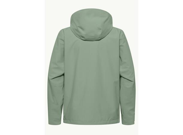 JW Trailtime 2L Jkt M Ljusgrön M Jack Wolfskin skaljacka herr 
