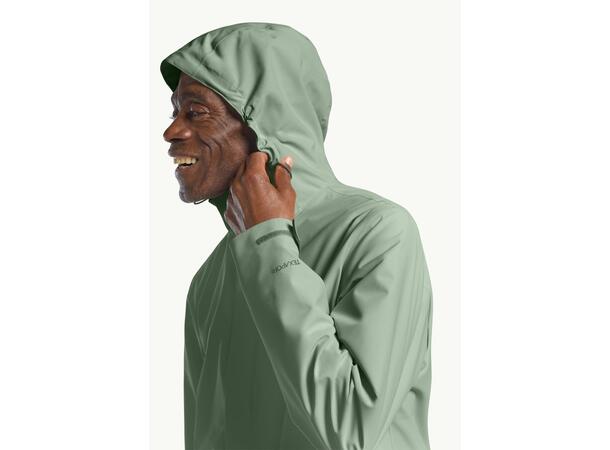 JW Trailtime 2L Jkt M Ljusgrön M Jack Wolfskin skaljacka herr 