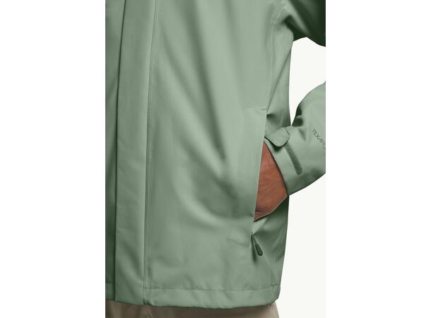 JW Trailtime 2L Jkt M Ljusgrön M Jack Wolfskin skaljacka herr 