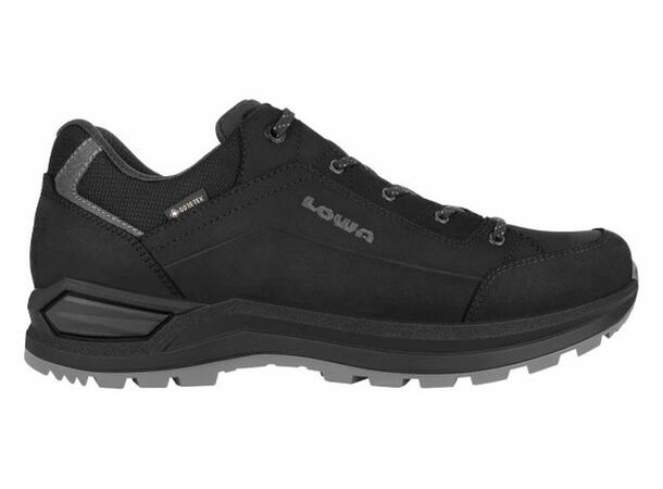 LOWA RENEGADE EVO GTX LO Svart/Grå 7 Vandringssko med Gore-Tex 