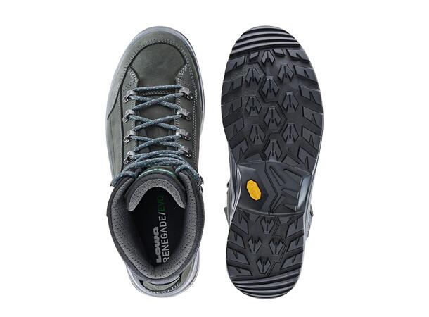 LOWA RENEGADE EVO GTX MID WS W Grå 4,5 Vandringskänga med bred läst dam 