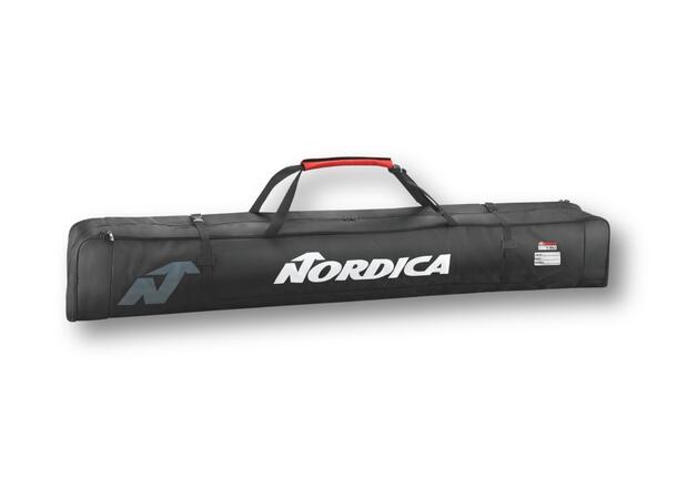 NORDICA SINGLE SKI BAG Svart/Vit/Röd Skidfodral 