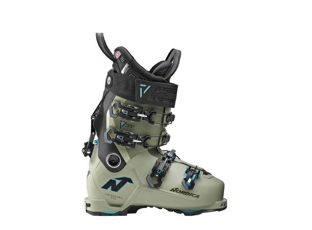 NORDICA UNLIMITED 95 W DYN Grön 245 Pjäxa All mountain Touring dam 