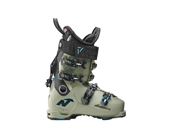 NORDICA UNLIMITED 95 W DYN Grön 245 Pjäxa All mountain Touring dam 