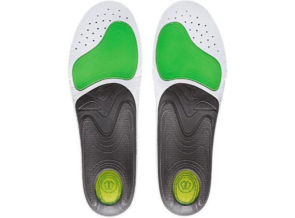 SIDAS 3FEET ACTIV MID Grön M Formade iläggssulor medelhögt fotvalv 