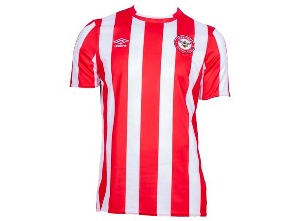 UMBRO Brentford Home Jsy Röd/Vit L Matchtröja Brentford 22/23 