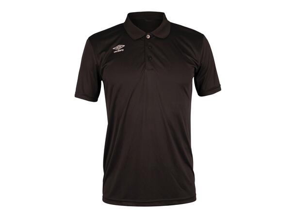 UMBRO Core Poly Polo Svart L Pikétröja 