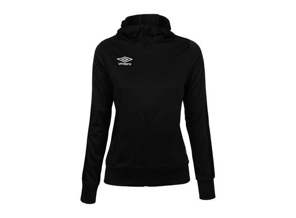 UMBRO Flex Full Zip Hood W Svart 36 Fritidsjacka dam 