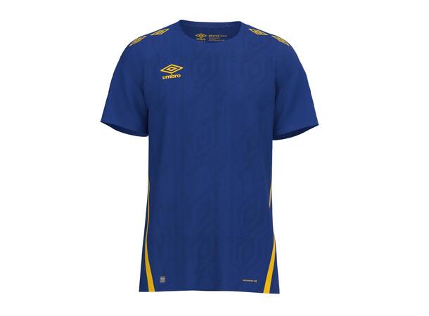 UMBRO UX Pro SS Jsy Blå/Gul M Matchtröja kort ärm 