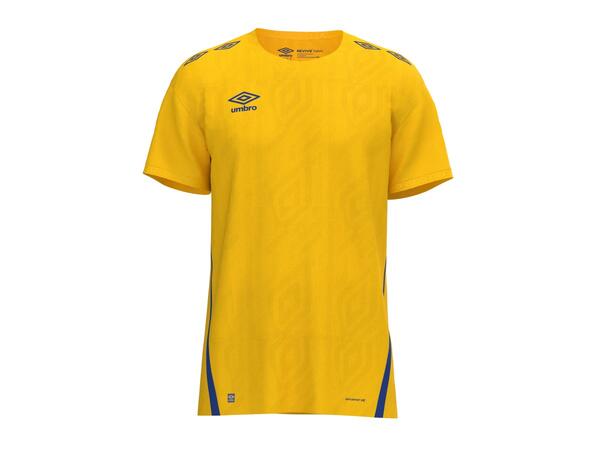 UMBRO UX Pro SS Jsy Gul/Blå XS Matchtröja kort ärm 