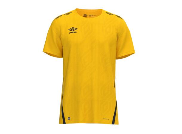 UMBRO UX Pro SS Jsy Gul/Svart L Matchtröja kort ärm 