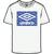 UMBRO Digi Camo Box Tee Vit M T-shirt i bomull 