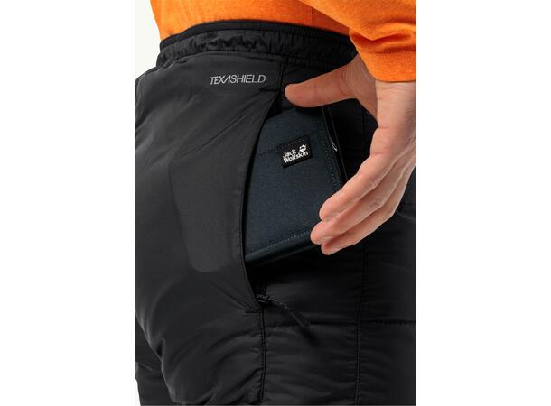 JW Atmosphere Pants M Svart L Jack Wolfskin dunbyxor herr 