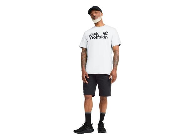 JW Brand Tee M Vit M Jack Wolfskin t-shirt herr 