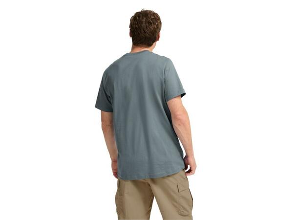 JW Carefree Tee M Grå S Jack Wolfskin t-shirt herr 