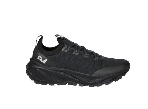 JW PS Trail Knit Low W Mörkgrå 36 Jack Wolfskin hikingsko dam 