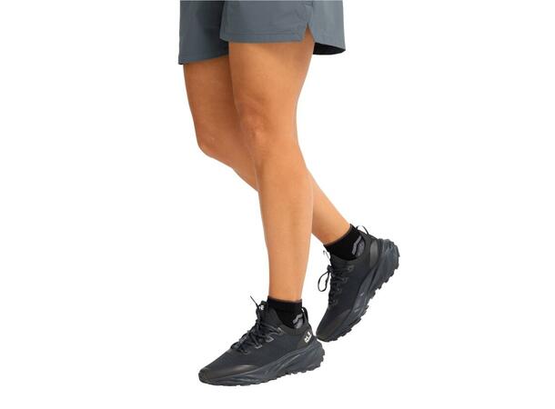 JW PS Trail Knit Low W Mörkgrå 36 Jack Wolfskin hikingsko dam 