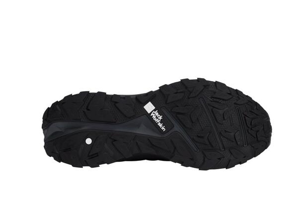 JW PS Trail Low M Svart 41 Jack Wolfskin hikingsko herr 