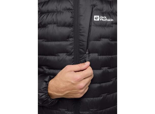 JW Passamani Down Hoody M Mörkgrå XXL Jack Wolfskin dunjacka herr 