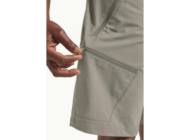 JW Pico Trail Shorts M Khaki 54 Jack Wolfskin trail-shorts herr 