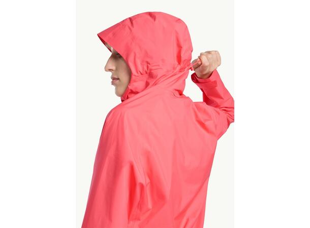 JW Prelight 2.5L LT Jkt W Rosa M Jack Wolfskin regnjacka dam 