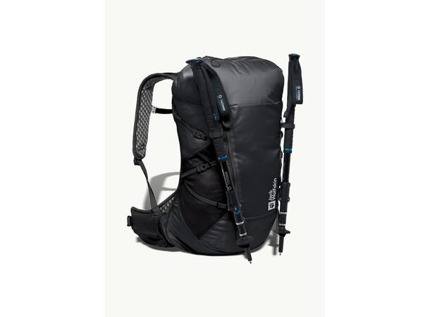 JW Prelight Vent 20 Mörkgrå Jack Wolfskin ryggsäck 20 liter 