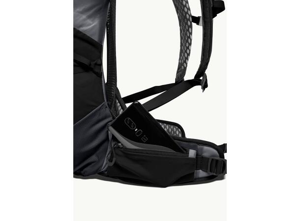 JW Prelight Vent 20 Mörkgrå Jack Wolfskin ryggsäck 20 liter 
