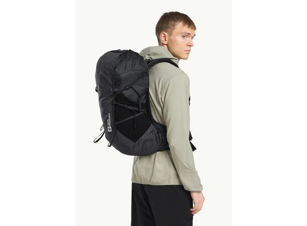 JW Prelight Vent 20 Mörkgrå Jack Wolfskin ryggsäck 20 liter 