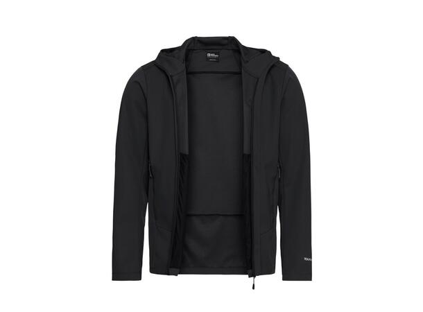 JW Skyvail Jkt M Svart M Jack Wolfskin softshelljacka herr 